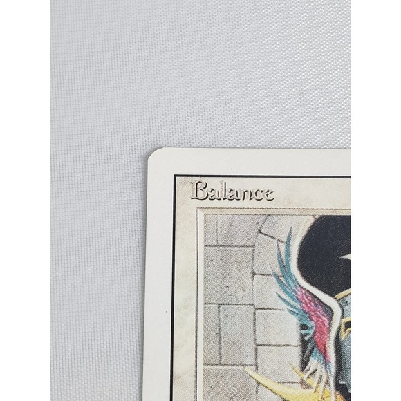 Balance Revised Edition 1994 MTG White Sorcery Vintage Magic Card - Picture 3 of 10